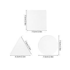 3 Pcs Gel Printing Board Press Plate Children Art Supplies Pad for Crafts