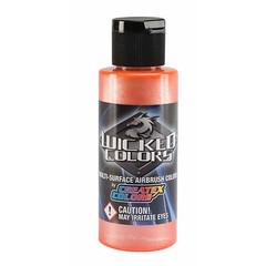Createx Wicked Colors W306 Pearl Orange 2oz. water-based airbrush paint