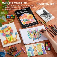 149 Piece Deluxe Art Set, Art Supplies in Wooden Case, Painting Drawing Art K…