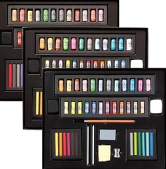JACK RICHESON Professional Artists Pastels Set Handmade Soft Medium Hard + Tools