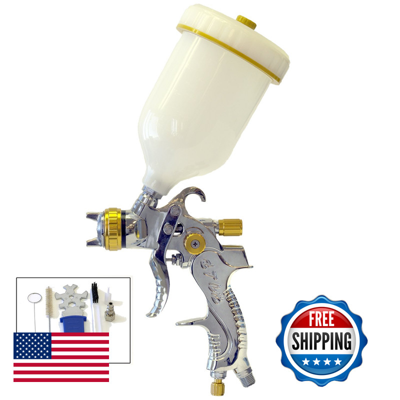 Paasche Airbrush Hvlp Gravity Spray Gun 1.4Mm Head