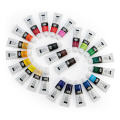 24 Color Acrylic Paint Set for DIY Art Craft Hobby Model Painting Artists Kit