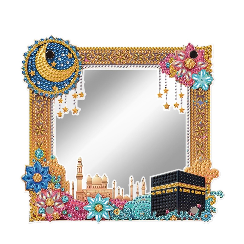 5D DIY Diamond Painting Kit Acrylic Material DIY Special Shape Diamond Art Mi…