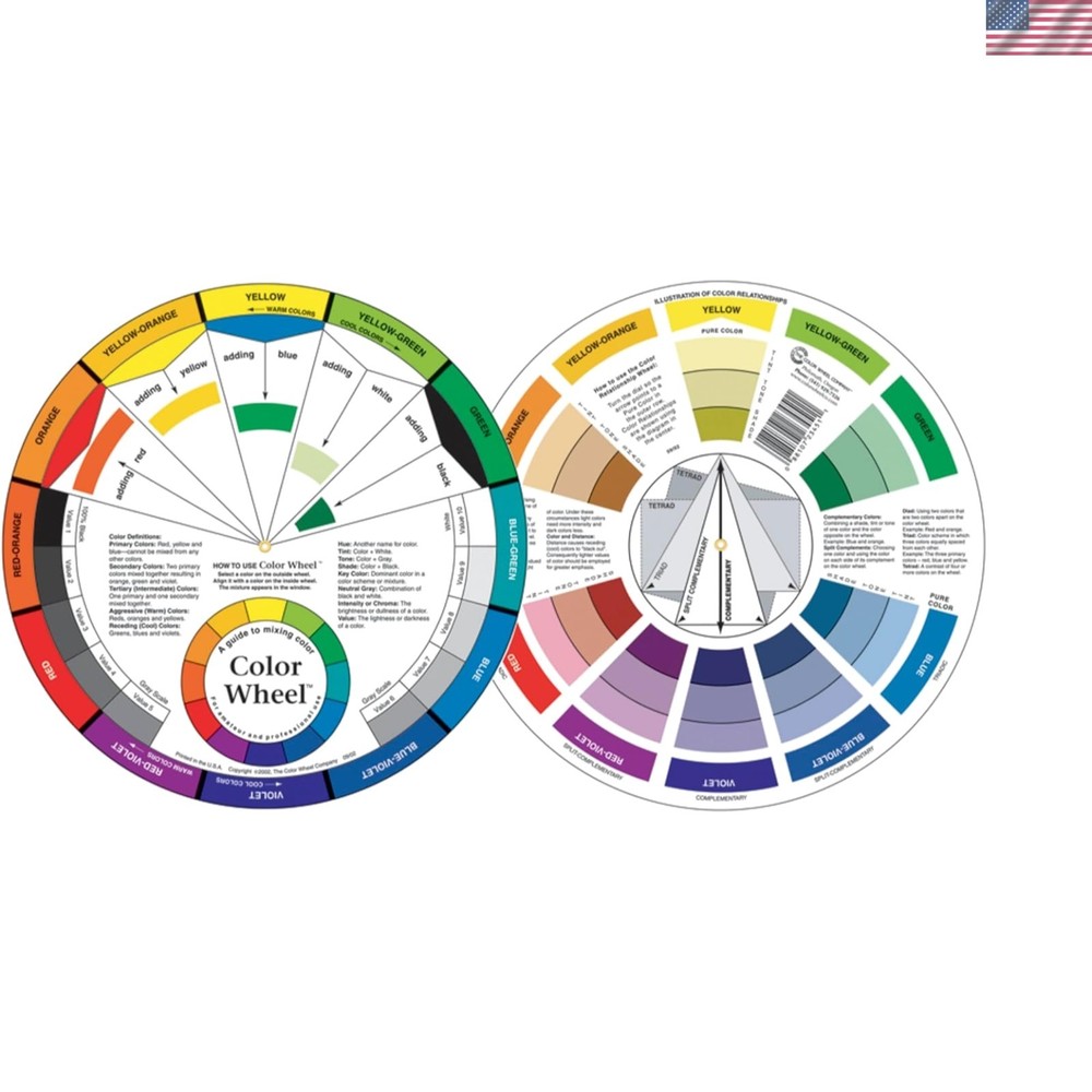 Cox Color Wheel-9.25-inch, 2.1 x 27.4 x 32.480000000000004 cm, Multicolor 133343