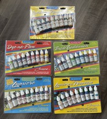 Jacquard Lumiere Neopaque Exciter Pack 9 Bottles Lot Of 5 – New