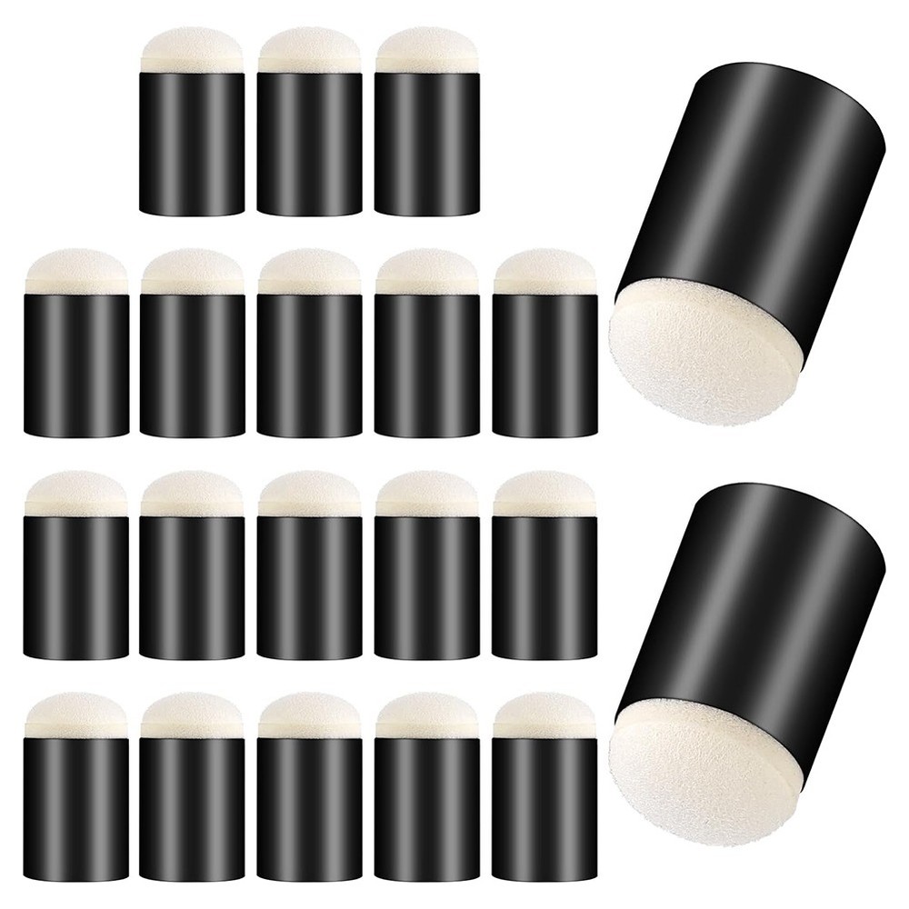 20 Pcs Finger Sponge Daubers,Finger Painting Sponge Craft Drawing Sponge1182