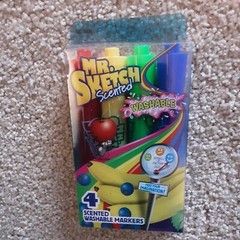 Mr. Sketch Scented Washable 4Pk Markers NEW In Unopened Package