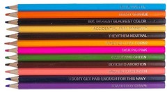 MilkToast Brands 48 Funny & Offensive Colored 48 Count (Pack of 1), Blue