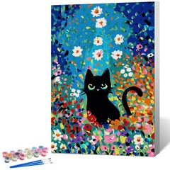 Fountor Paint by Numbers Kit for Adults Beginner & Kids 8×12 Inch, LKOPF0706