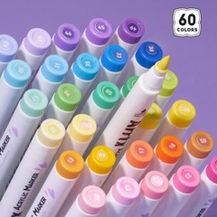 60 Colors Paint Markers Paint Pens, Acrylic Paint Pens for Artists Adults Col…