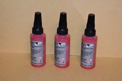 3 Red Metal Head 4mm Paint Markers 2Oz Crafts Metal Wood Marking Auto Salvage