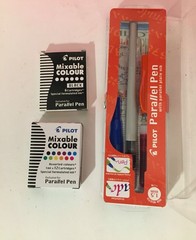Pilot Parallel Calligraphy Pen Set 1.5mm Nib Black & Red Ink, plus more