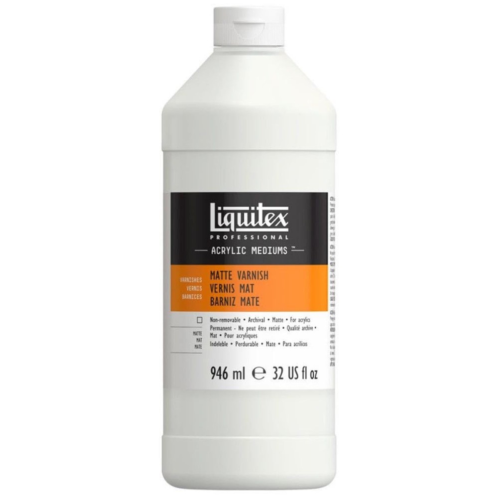 Liquitex Professional Matte Varnish, 946ml 32oz