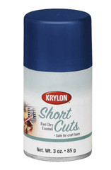 Krylon Short Cuts Fast Dry Enamel Gloss Spray Paint, Forever Blue, 3 Oz.