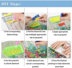 Vibrant Diamond Art Kit 5D DIY Painting Craft for Adults