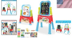 Portable Kids Art Easel with Painting Accessories