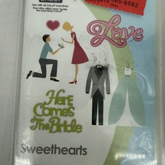 Cricut Sweethearts & Sentimentals Cartridges Lot of 2 Wedding Love Owl NEW