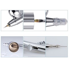 Airbrush Kit Dual-Action Feed Brush with 0.3mm and 1/3 oz. for Hobby, Models,…