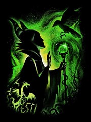 Youtheart Painting with Diamonds Maleficent 12 inches x 16 inches, AR02