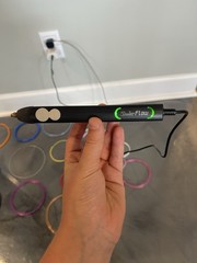 3Doodler Flow 3D Printing Pen Kit Assorted Filament