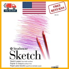 Lightweight 200 Series Sketch Pad, 100 Sheets, Perfect for Budding Artists