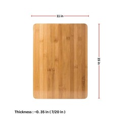 Set of 12, Bulk Wholesale Bamboo Cutting Boards – 15″x11″ Large Bla… Fas
