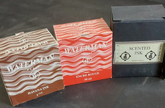 Mega Calligraphy Exotic Scented Ink Bundle-13 Pots & 4Cartridge Packs in VTG Box