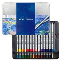 AXUS MARCO Oil-Based Colored Pencils Sets For Adults Colour Pencils in Iron B…