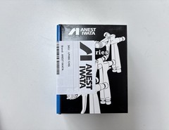 Anest Iwata LPH-80-124G & PCG-2D-1 Mini Gravity Feed Spray Gun w/150ml Cup 4931