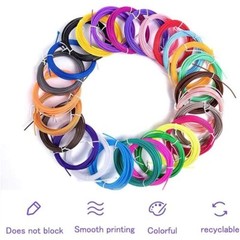 20 Colors 3D Pen Printer PLA Filament Refills High Precision 1.75mm 323 Feet