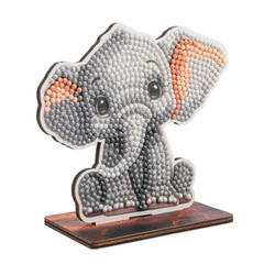 Elephant Crystal Art Wildlife Buddies