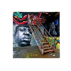 Five Pointz Building Biggie Smalls Staircase View Canvas Wall Art Hanger – 24×24