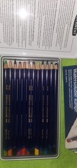 Derwent England Inktense colored pencils Set of 12 – in the tin No. 0700928