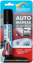 Car Marker Pens Auto Writer Black – Windows, Glass, Tire, All Surfaces – Any Mo