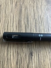 UNI-BALL Uni-Pin 0.8mm BLACK FINE LINE Drawing Pen NO: PIN 08-200 (PKT 6 PENS)