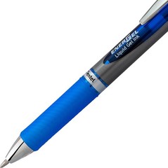 Refillable EnerGel RTX Bold Line Pens, Retractable & Smooth – 2 Count Blue Ink