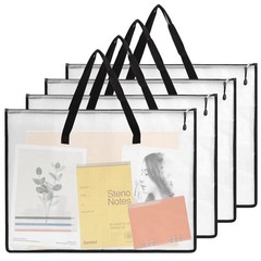 4pcs 18.5×24.8 Inches Art Portfolio Bags, Portfolio Folder for Artwork, Poste…