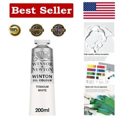 Winton Oil Color, 200ml 6.75-oz Tube, Titanium White
