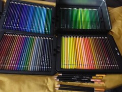 180 Count Professional Colored Pencils Soft Core Set For Drawing Sketching Color