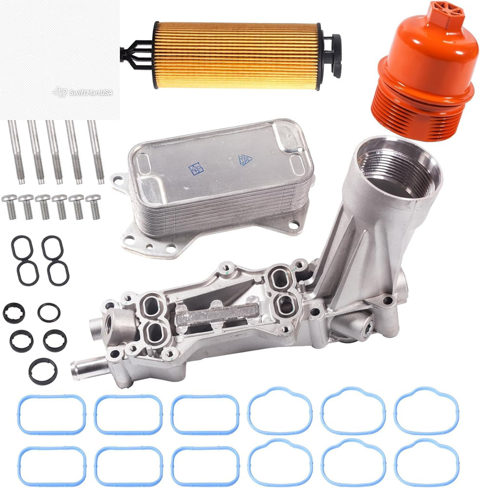 Aluminum Oil Filter Housing for Dodge Charger Challenger Jeep 3.6L 68105583AF 20