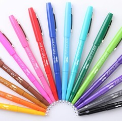 16-Pack High Pigment Felt Tip Pens, Assorted Colors