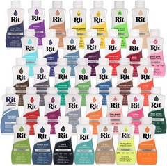 Rit Dye – 8 Oz. Liquid Fabric for Clothing, Décor, and 1 Pack, Dark Brown