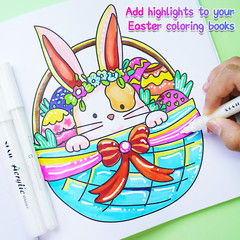 SFAIH White Paint Markers Pens – 4 Pack 2-3MM Medium Tip Acrylic White Out Marke