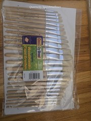 Creativity Street Round & Flat 24 Pc Paint Brush Set Natural Bristles Brand New