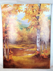 (2) vintage How to Draw & Paint ART books: “LANDSCAPES” + “WATER & WEATHER”