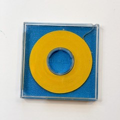 YELLOW Chartpak Pressure Sensitive Graphics Tape 1/16″ 6211