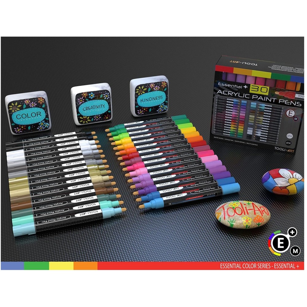 Medium Tip Acrylic Markers for Multi Surfaces