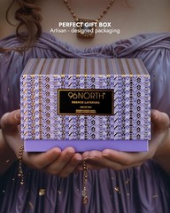 96NORTH Luxury Lavender Soy Candle | Large 3 Wick Jar 3 Jar, Purple