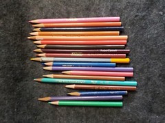 faber casteel, berol, prismacolor,prang,derwent,sanford COLORED PENCILS (C20B2)