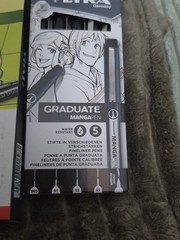 Lyrics Aqua Brush Duo Graduate Manga Pens × 5 Graduate Manga Pens ×8